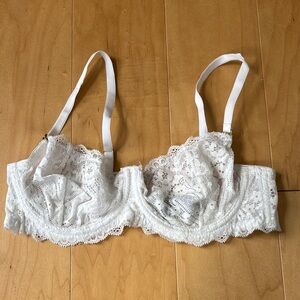 Colette and Sebastian White Balconette Bra